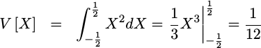 Equation for variance with no mean